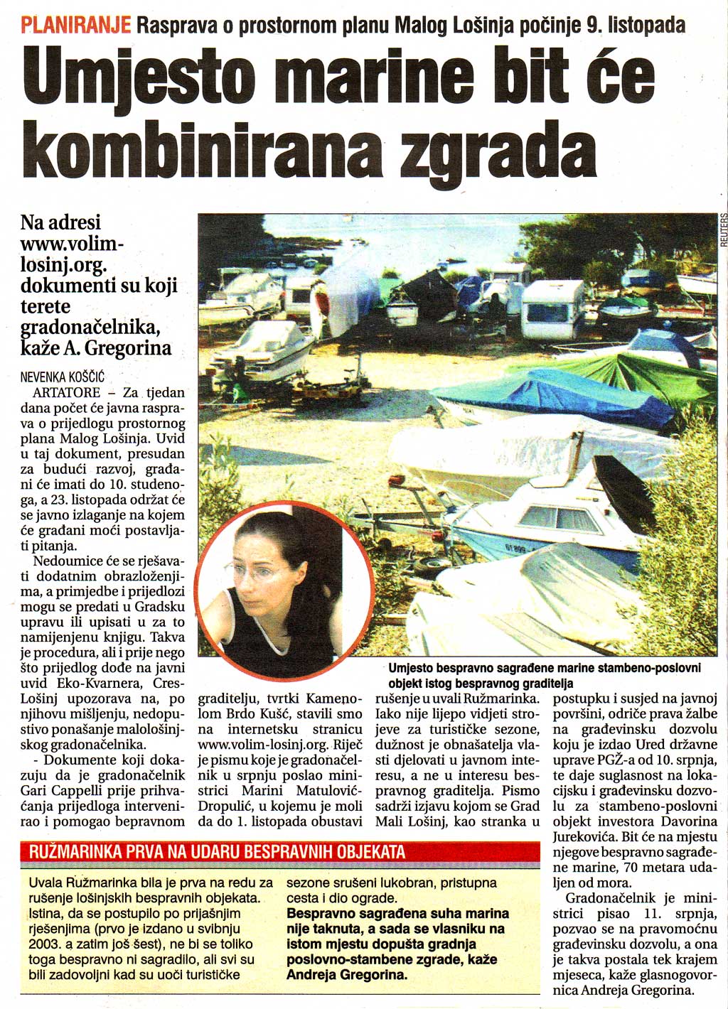 Bespravna gradnja Artatore